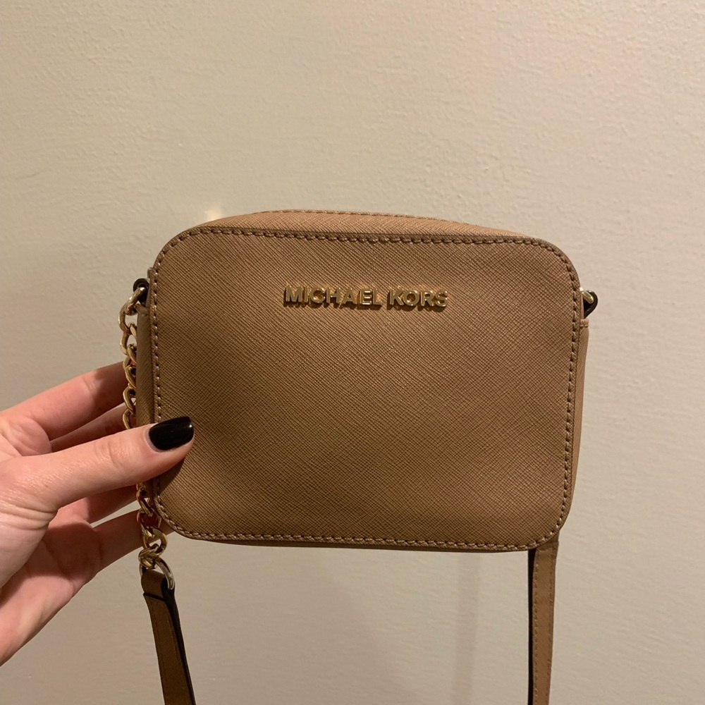 Michael Kors Small Nude Cross Body bag